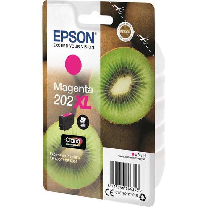 Μελάνι Epson magenta Claria Premium 202 XL T 02H3