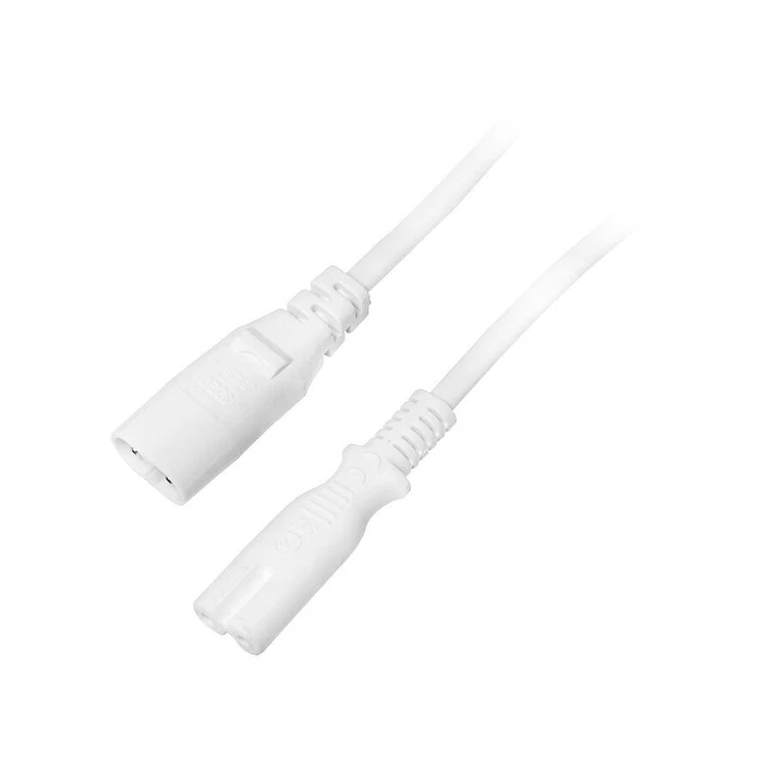 Καλώδιο Τροφοδοσίας Logilink extension, 2m, White