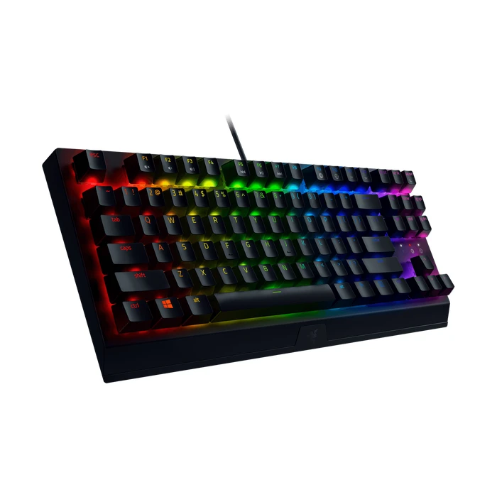 Gaming Πληκτρολόγιο Ενσύρματο Razer Blackwidow V3 TENKEYLESS Mechanical Gaming GR Layout - Green Switches