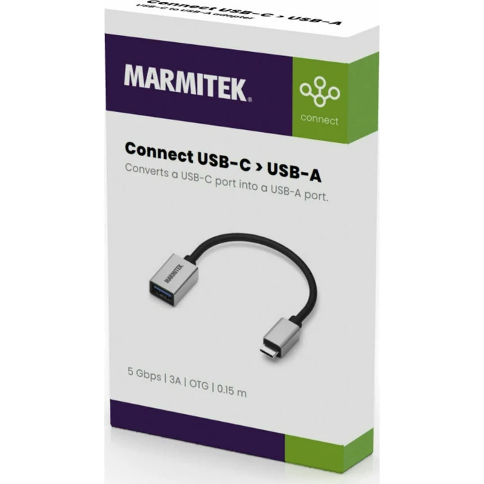 Αντάπτορας USB Marmitek Connect USB-C to USB-A