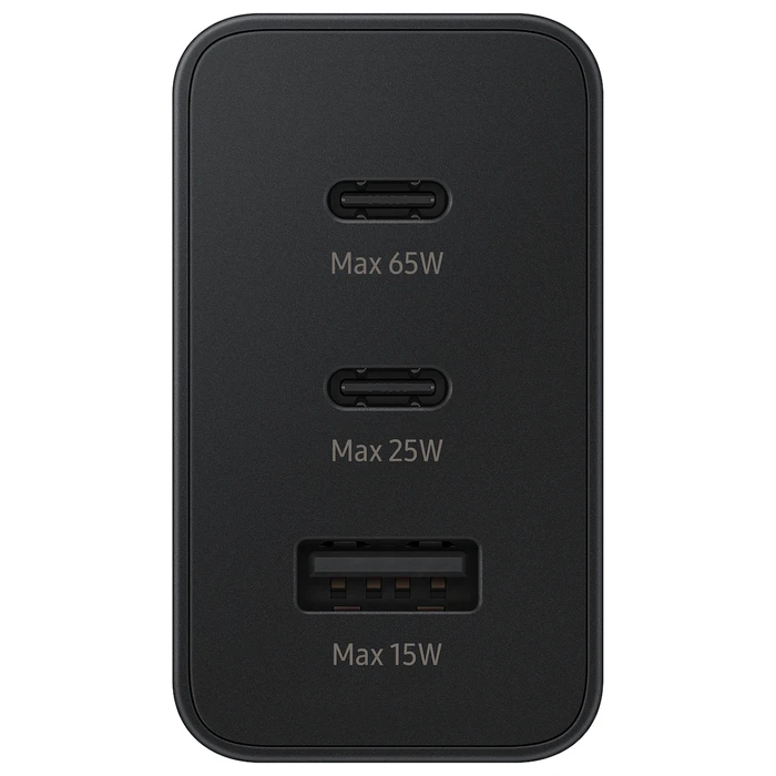 Φορτιστής Πρίζας Samsung Travel Adapter Trio (65W) Black