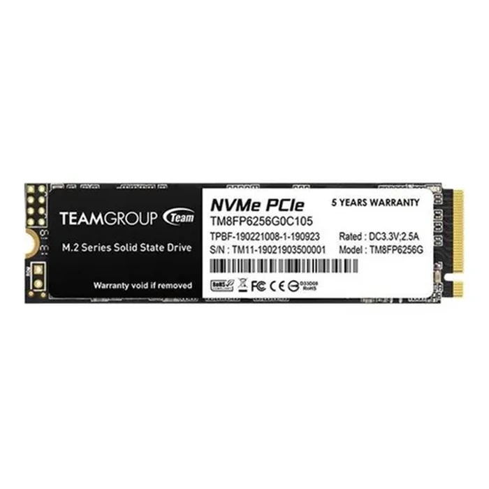 Σκληρός Δίσκος M.2 SSD 256GB TeamGroup MP33 - PCIe 3.0 x4 (NVMe)