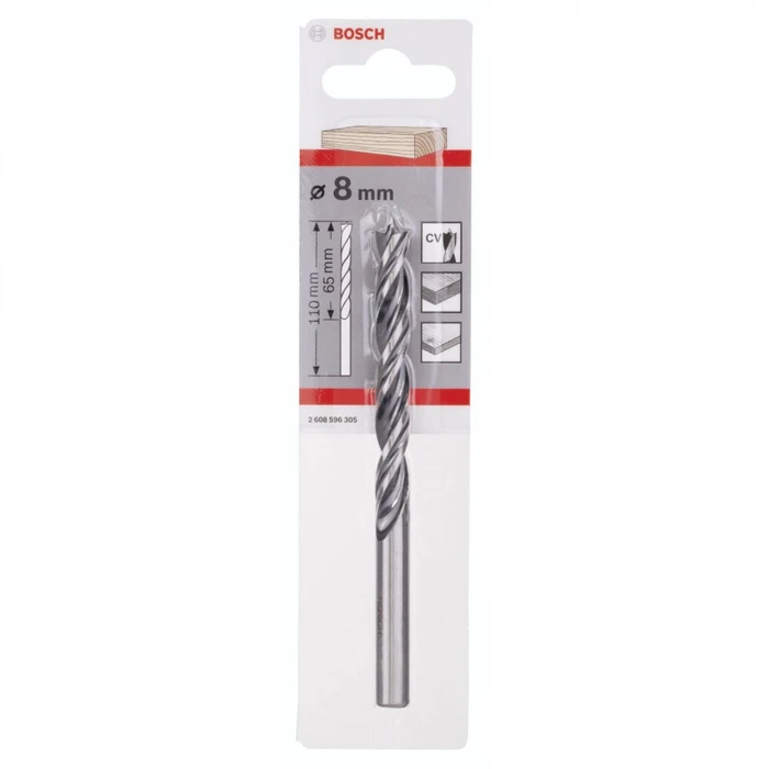 Τρυπάνι Bosch 1 Wood Drill Bit 8x75x117