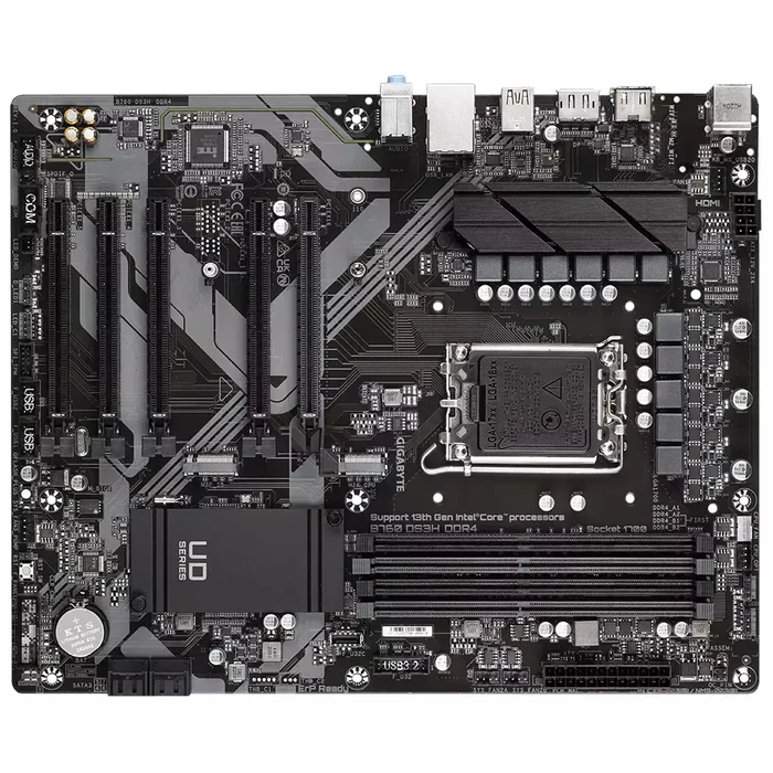 Motherboard Gigabyte Intel 1700 B760 DS3H DDR4