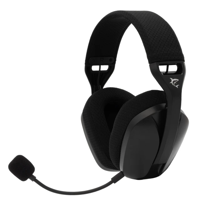 Gaming Headset White Shark Wireless/BT Gaming WGH-2442 BUTTERFLY Black