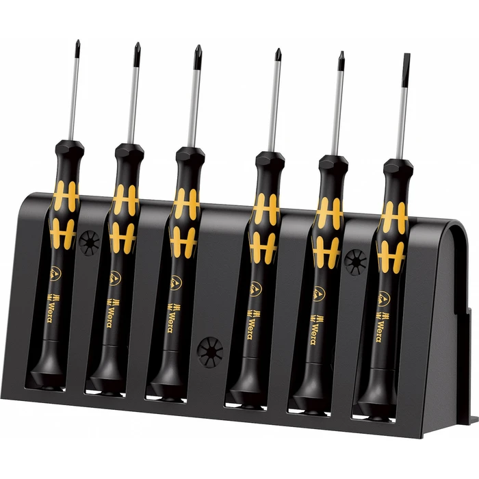 Σέτ Κατσαβίδια Wera 1550/6 ESD Electrician + Rack