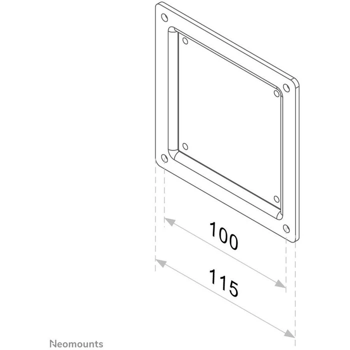 Βάση Monitor Neomounts by Newstar 10"-30" 1TFT Black Max.25KG