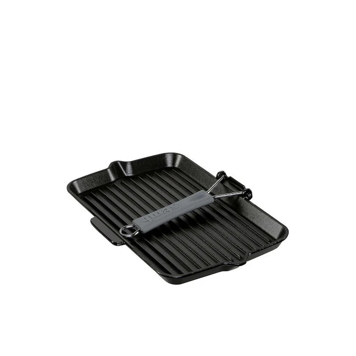 Γκριλιέρα Staub Square Grill Pan 34x21cm cast iron, black, induction