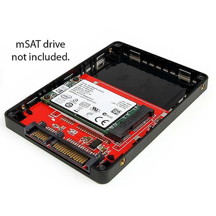 Θήκη Για Σκληρούς Δίσκους SSD StarTech 2.5 SATA TO MSATA