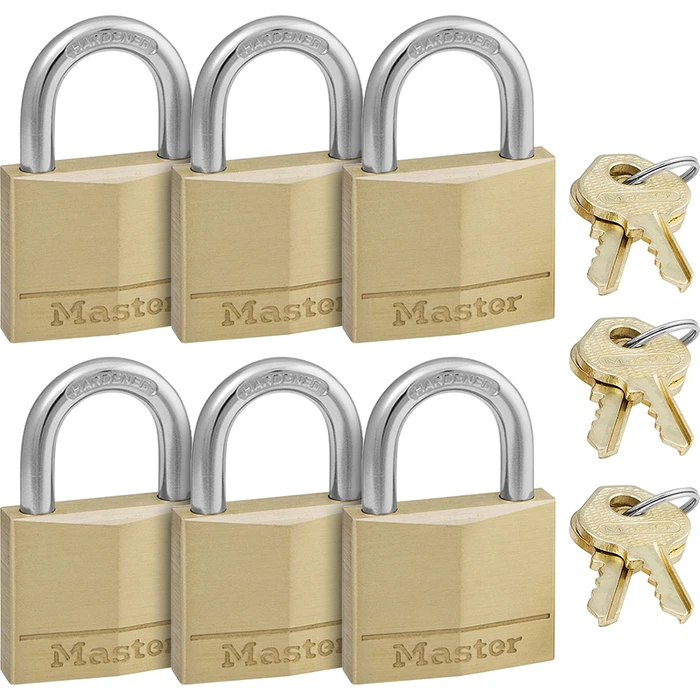 Λουκέτα 6x1 Master Lock Padlock 22mm 140EURSIX
