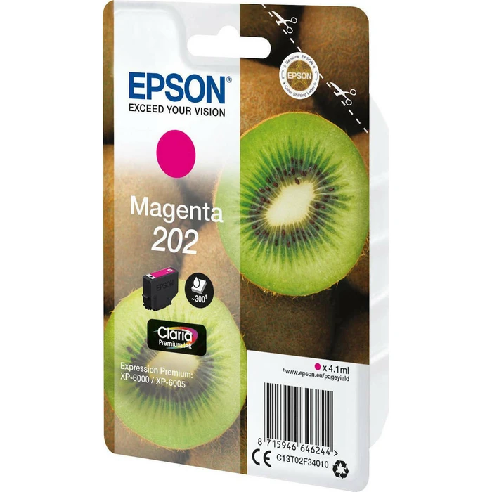 Μελάνι Epson magenta Claria Premium 202 T 02F3