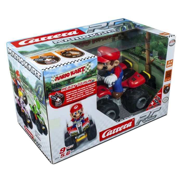 Τηλεκατευθυνόμενο Carrera RC 2,4GHz Mario Kart Mario - Quad 370200996X