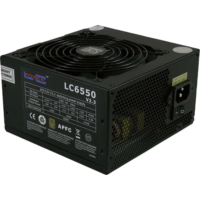 Τροφοδοτικό  LC-Power Super Silent Series LC6550 V2.3 550 watts