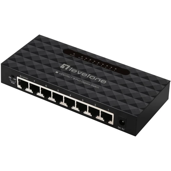 Network Switch LevelOne 8x GE GEU-0821