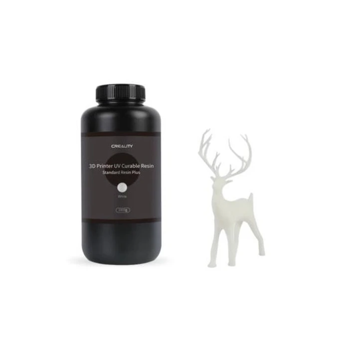 3D Printer Resin Creality Plus White, 1kg Standard Rigid Plus
