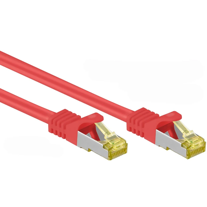 Καλώδιο Δικτύου EFB RJ45 S/FTP,Cat.6A,LSZH,Cat.7,0,25m,red