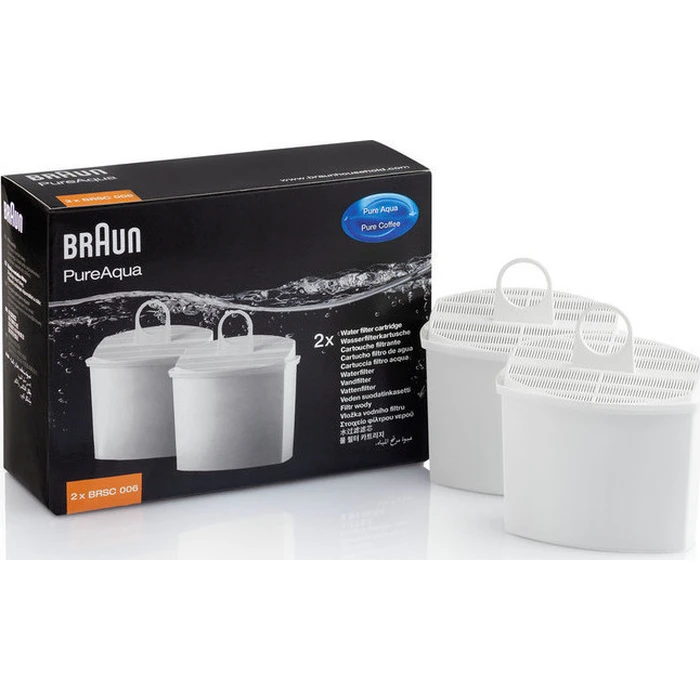 Φίλτρο Νερού Μηχανής Espresso Braun Set BRSC006 (2x)