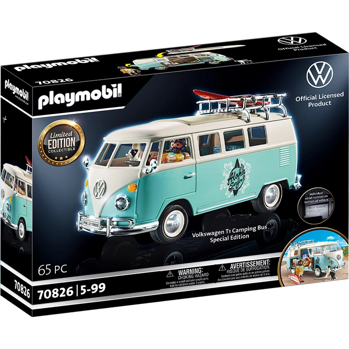 Playmobil Volkswagen T1 Camping Bus LIMITED (70826)