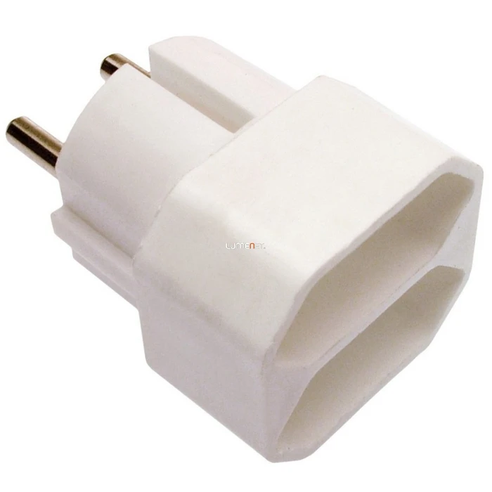 Ταφ REV Euro-Doppelstecker white