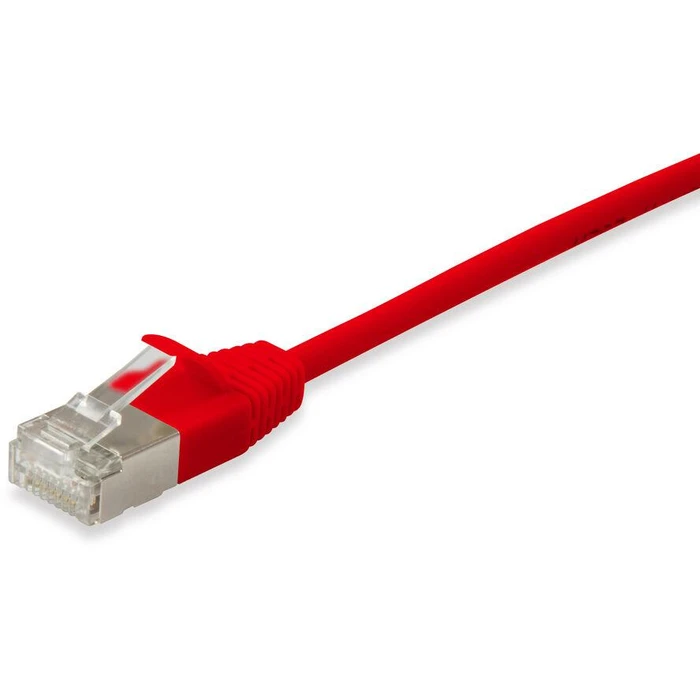 Καλώδιο Δικτύου Equip Cat6A F/FTP 2xRJ45 3.00m red Slim LSZH