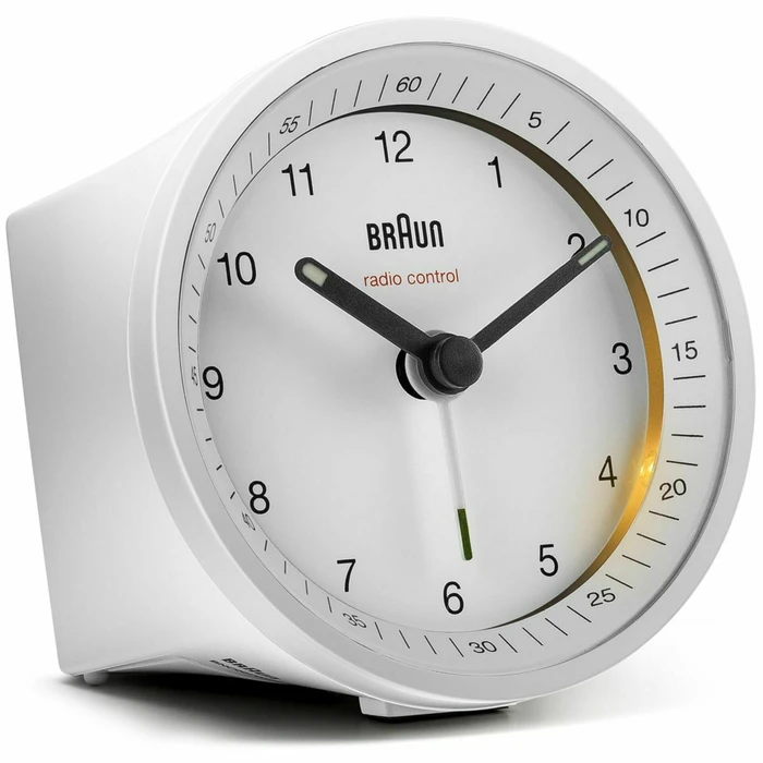 Ρολόι Ξυπνητήρι Braun BC 07 W-DCF Radio white