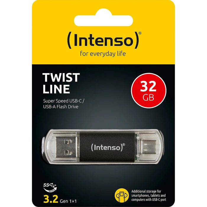 USB Flash 32GB Intenso Twist Line Type-C 3.2