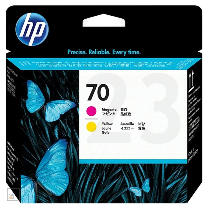 Μελάνι Hewlett-Packard 70 - Yellow, Magenta - Printhead