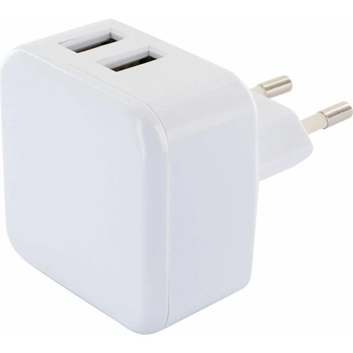 Φορτιστής Πρίζας Schwaiger 230V 2xUSB 2.0 A female 1 x Eurost.TypC