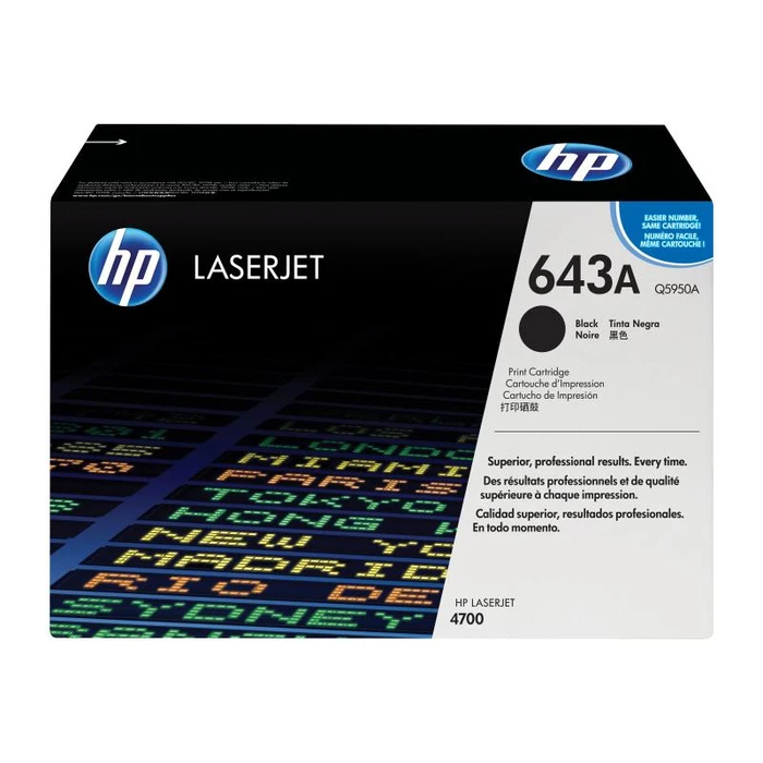 Toner HP 643A Black (Q5950A)
