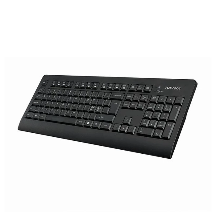 Σετ Πληκτρολόγιο Και Ποντίκι Ασύρματο Advent ADESKWL15K Black