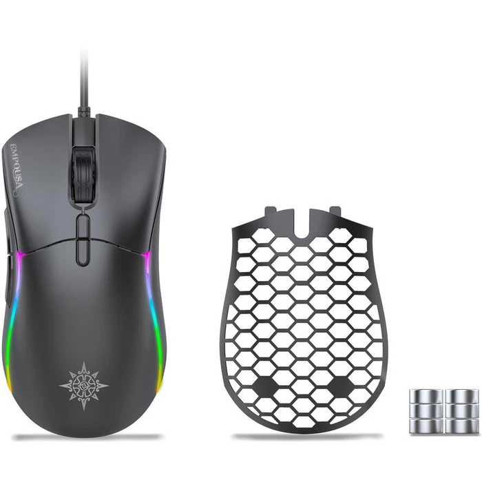 Ποντίκι Gaming Ενσύρματο INCA IMG-GT20 10000 DPI, RGB, 7 Keys, USB, SW retail