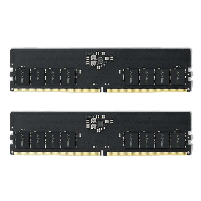 Μνήμη RAM Σταθερού DDR5 8GB PNY 1.1V (1x 8GB) 4800 Mhz CL40 (MD8GSD54800-BLK) Bulk