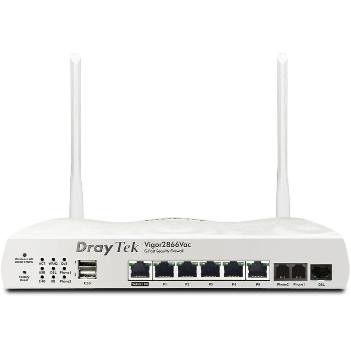 Router DrayTek Vigor 2866ax WLAN-AC ModemR. ADSL2+/VDSL2/G.Fast retail