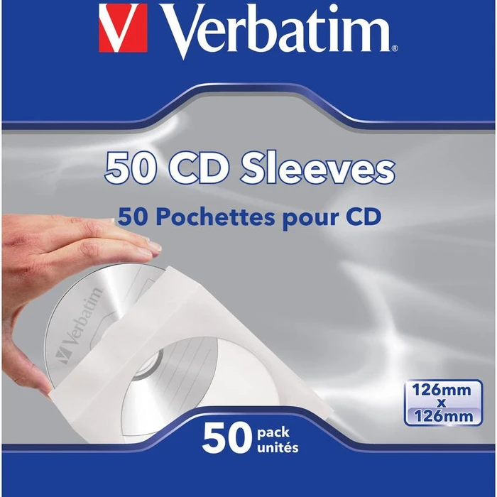Θήκη CD/DVD Verbatim Paper Pack of 50