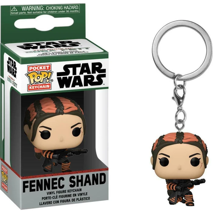 Μπρελόκ Funko Pop! Star Wars: The Book of Bobba Fett - Fennec Shand Vinyl Figure