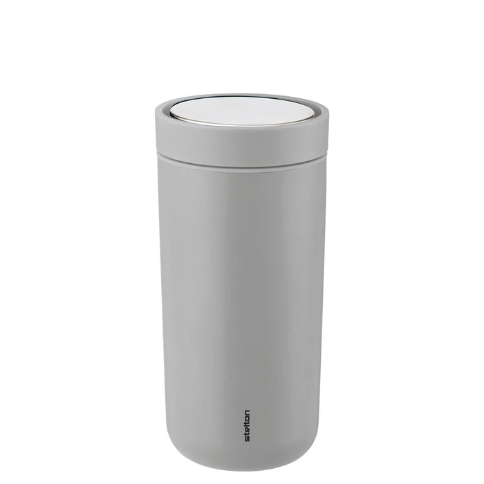 Ποτήρι Θερμός Stelton To Go Click Thermal Mug 0,4 l soft light grey
