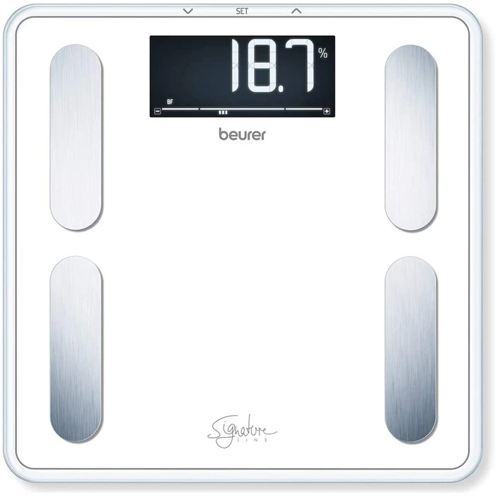 Ζυγαριά Μπάνιου Beurer BF 400 white Glass Diagnostic