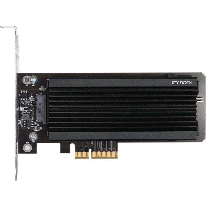 Controller PCIe IcyDock M.2 NVMe SSD to Card with heats