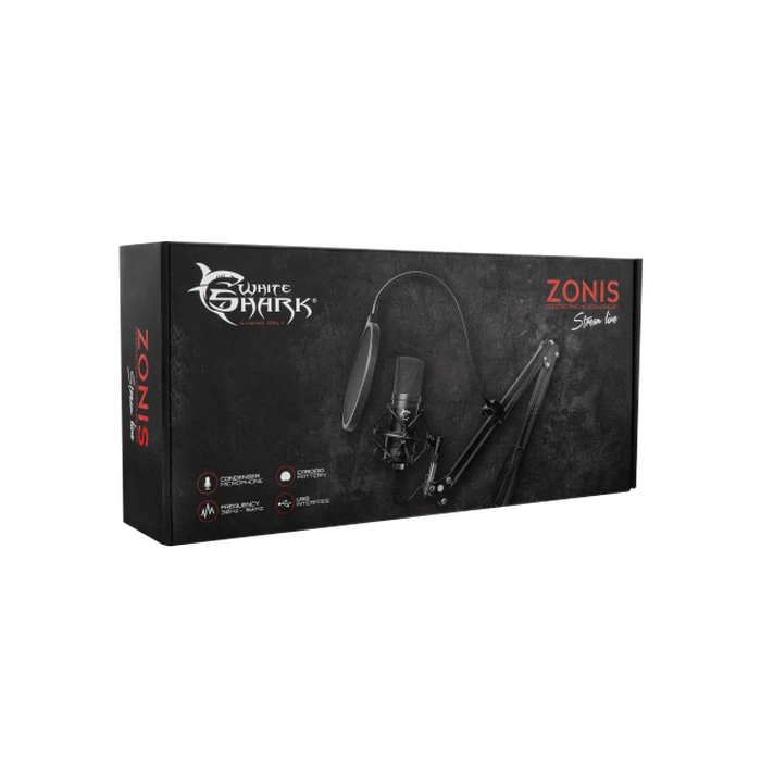 Πυκνωτικό Μικρόφωνο White Shark HQ ZONIS