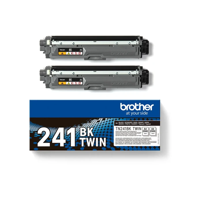 Toner Brother TN247BK TWIN - 2-pack - High Yield - Black - original