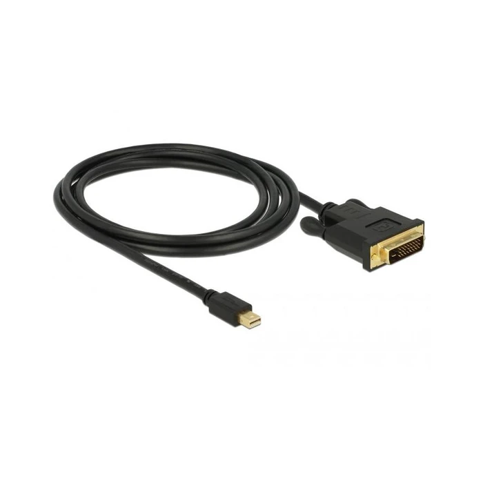 Καλώδιο miniDisplayPort Delock 1.1 -> DVI (24+1) M/M 2.0m Black