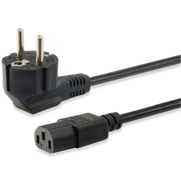 Καλώδιο Τροφοδοσίας Equip IEC Schuko -> C13 3m M/F Black