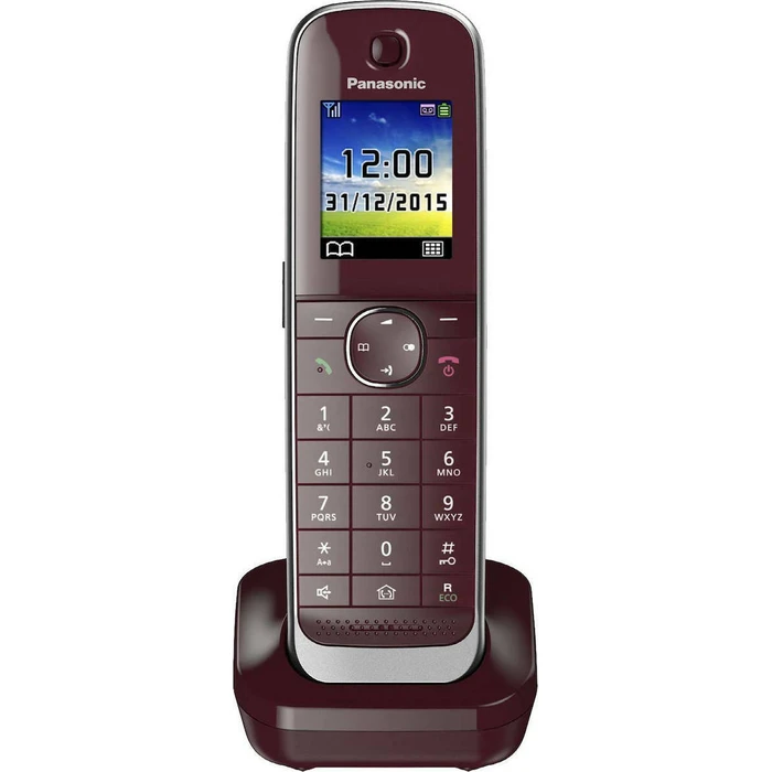 Ασύρματο Τηλέφωνο Panasonic KX-TGJA30EXR wine red