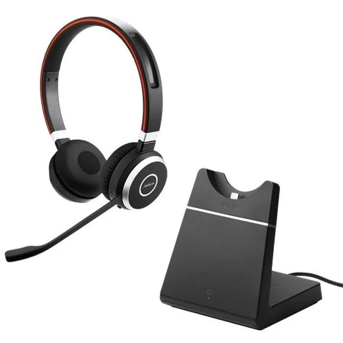 Multimedia Headset Jabra Evolve 65 SE UC Duo USB inkl. charging station