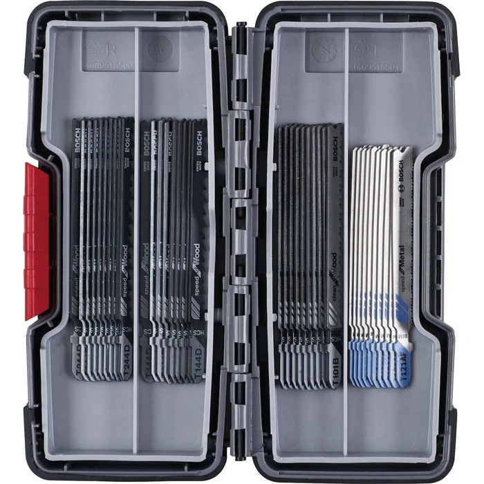 Λάμες Σέγας Bosch kit w. Box Top Seller Wood/Metal 40.tl