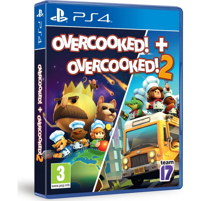 Παιχνίδι PS4 Overcooked! + Overcooked! 2 - Double Pack