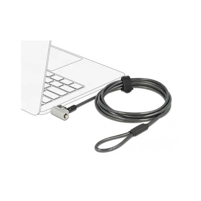 Κλειδαριά Laptop NaviLock security cable with 3 locking heads