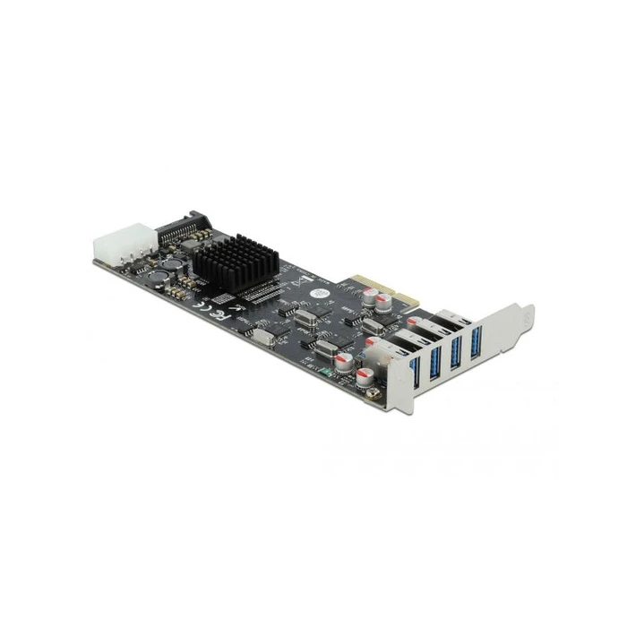 Controller PCIe Delock x4 > 4x extern SuperS. USB Typ-A Bu