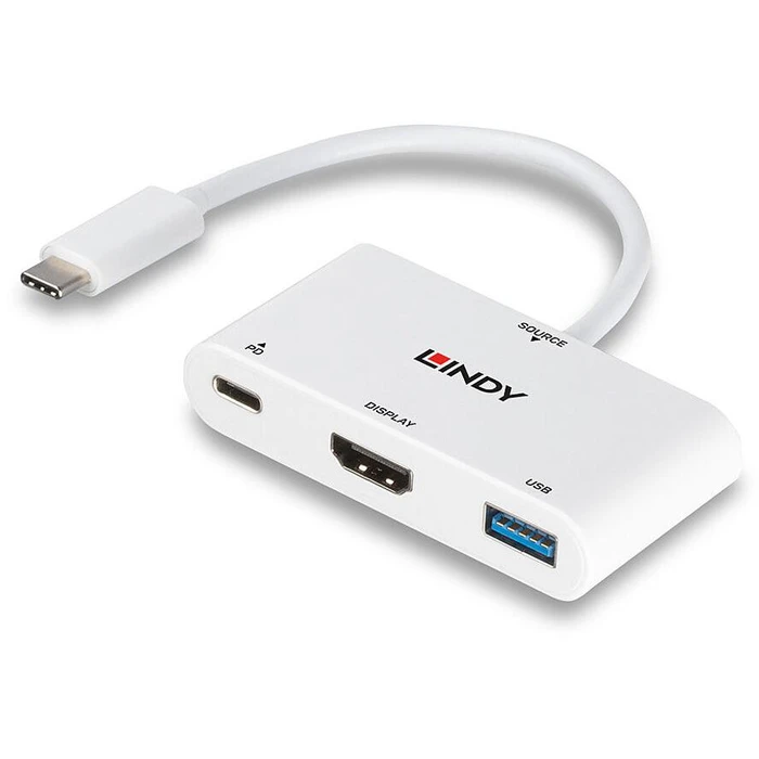 Docking Station Lindy USB 3.1 type C to HDMI with PD