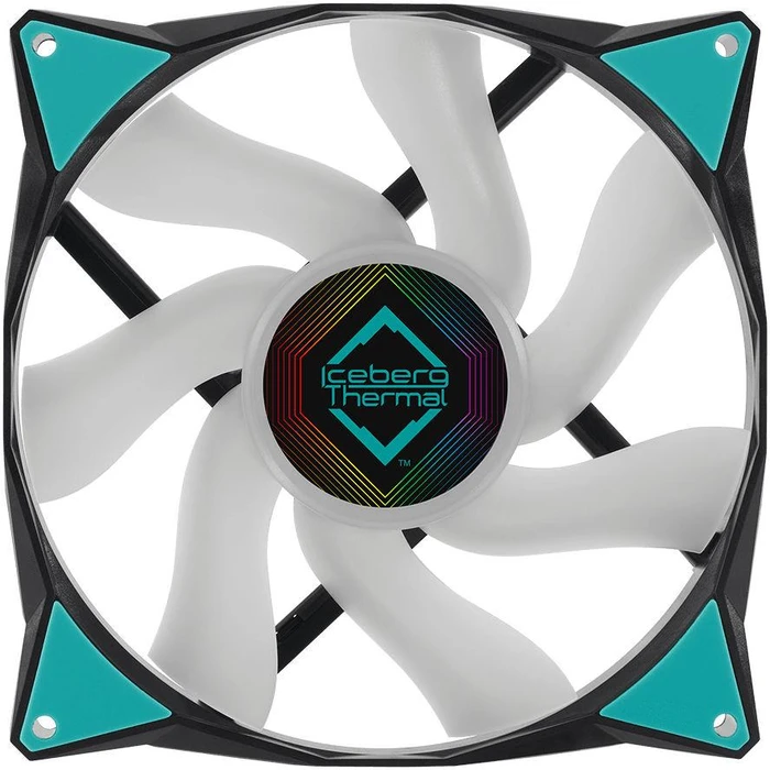Case Fan 14cm Iceberg THERMAL IceGALE ARGB - ARGB Black